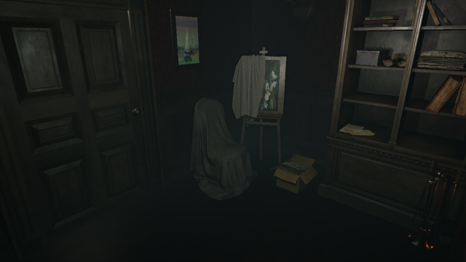 Layer of Riddles mobile horror investigation scene 1
